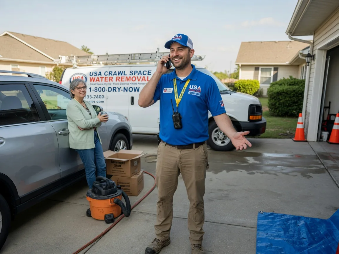 Crawl Space Water Removal Townsend, DE FAQs